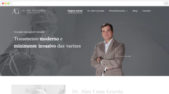 criacao sites medico